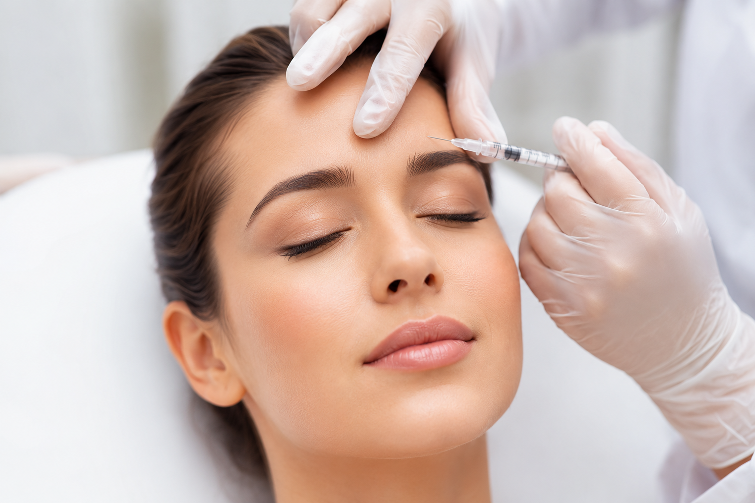 Anti-wrinkle injectable treatment area
