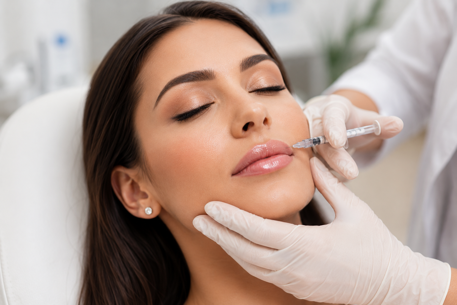 Dermal filler facial treatment