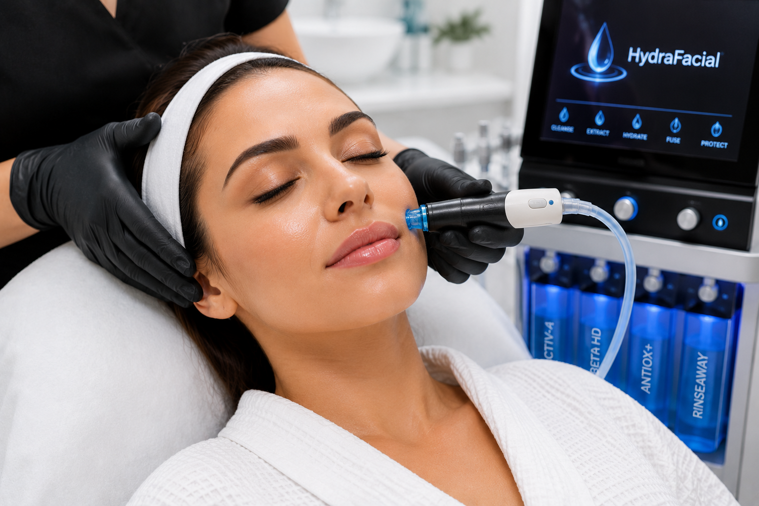 HydraFacial skin treatment
