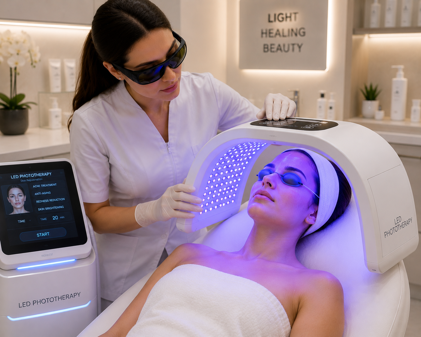 LED phototherapy