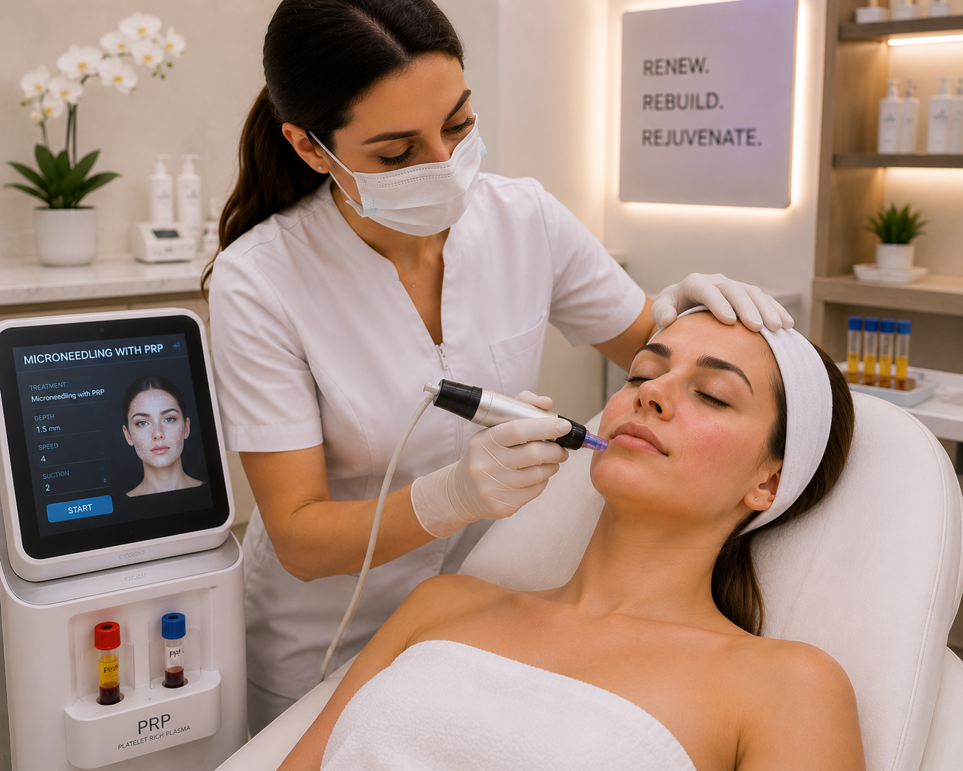 Microneedling with PRP