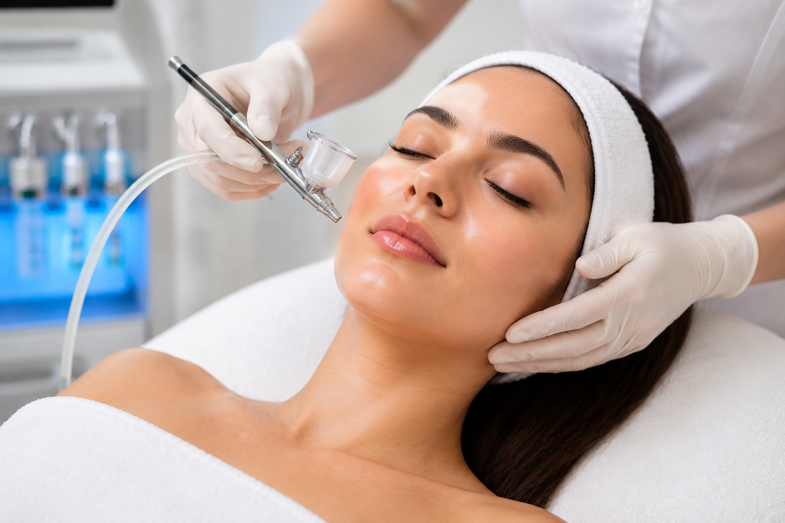 Oxygen facial