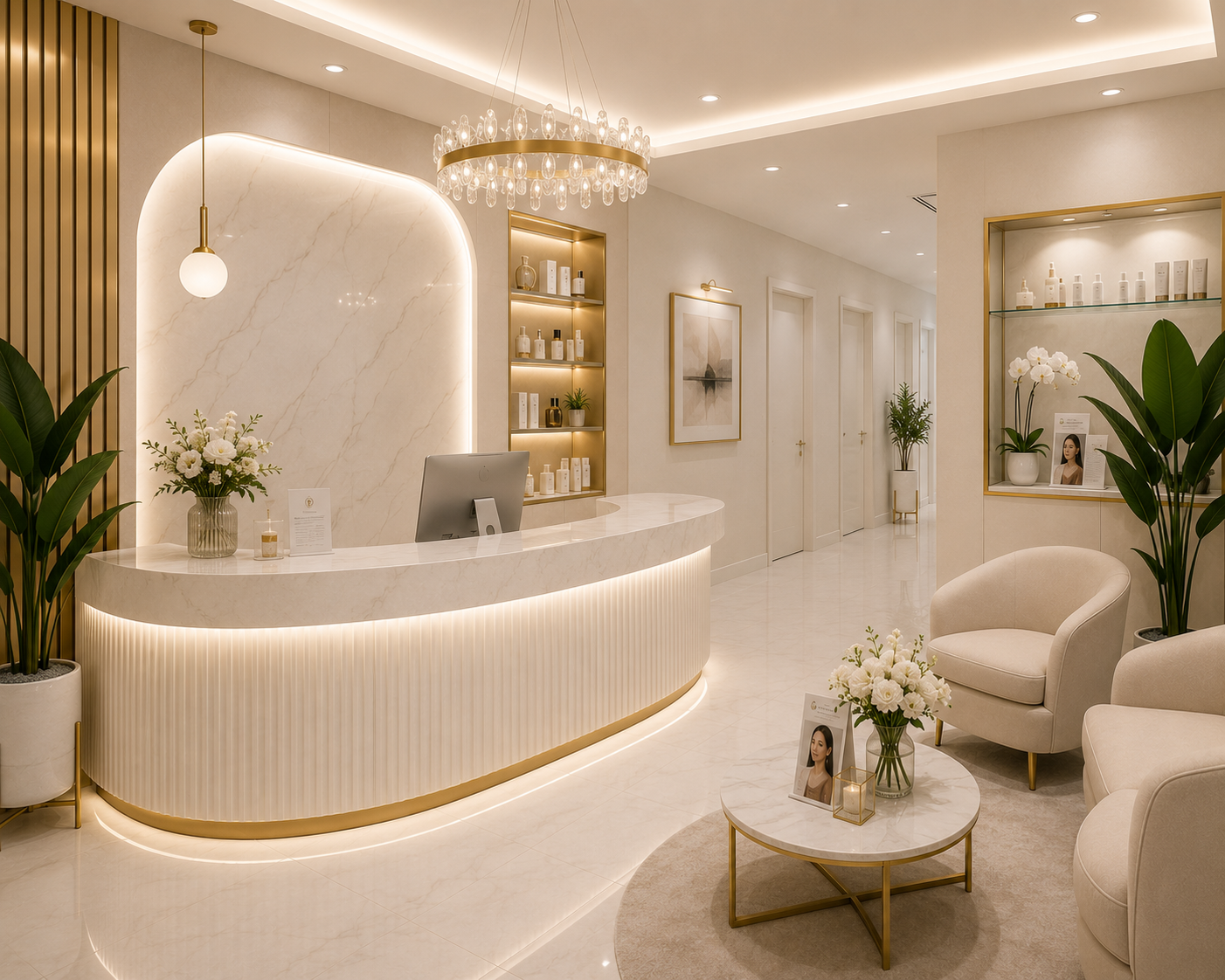 Reception area