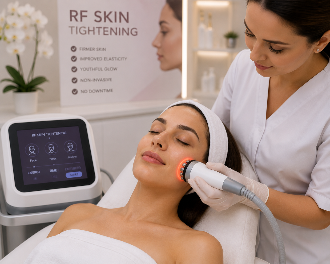 RF skin tightening